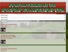 Tablet Screenshot of confraternidadspm.org